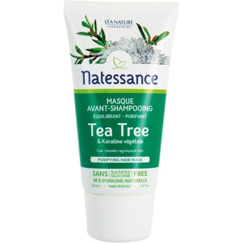 Natessance Natural Purifying Hair Mask Tube 180g