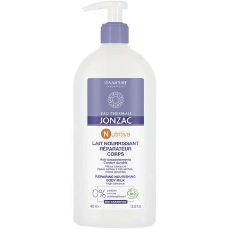 Eau De Jonzac Nutritive Repair Nourishing Body Milk Organic 400ml