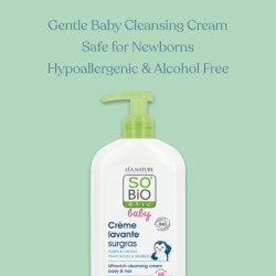 So'bio Etic Body & Hair Wash Cream Highly Tolerant 500ml