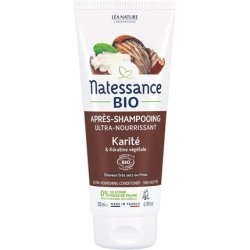 Natessance Organic Ultra-Nourishing Shea and Vegetable Keratin Conditioner 200ml