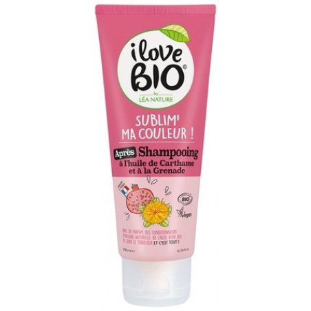 I Love Bio Conditioner Sublim' Ma Couleur Organic Safflower Oil and Pomegranate 200ml
