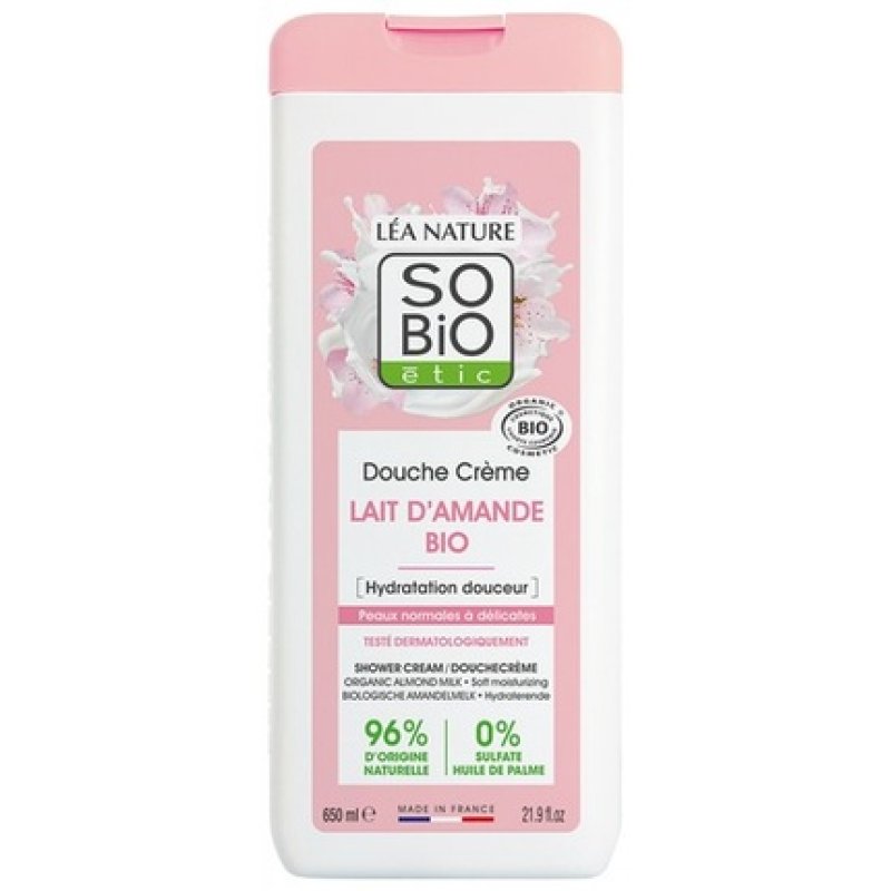 Lea Nature So Bio Etic Organic Almond Milk Cream Shower 650ml
