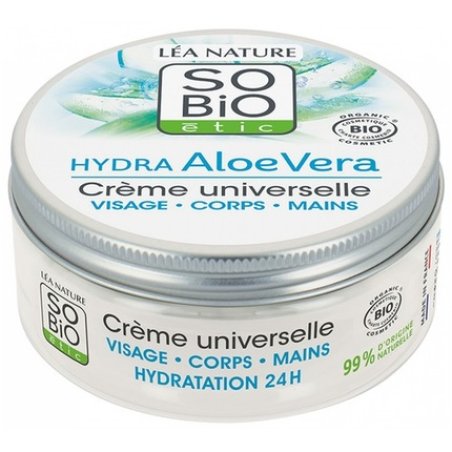Lea Nature So Bio Etic Hydra Aloe Vera Universal Cream for Face, Body, and Hands