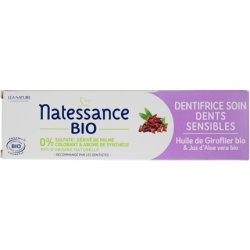 Natessance Organic Clove Toothpaste for Sensitive Teeth 75ml