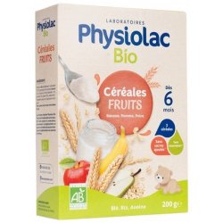 Physiolac Organic Muesli Fruit for 6 Months 200g