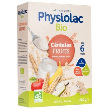 Physiolac Organic Muesli Fruit for 6 Months 200g