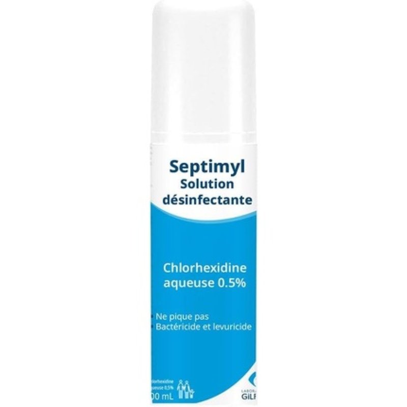 Gilbert Septimyl Disinfectant Solution Aqueous Chlorhexidine 0.5% 100ml