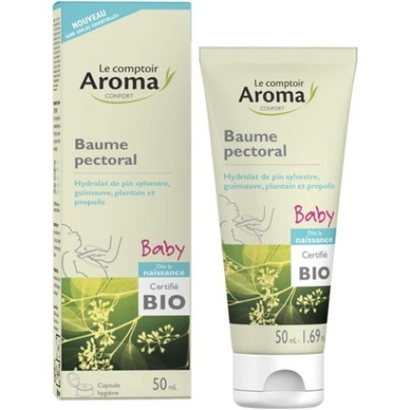 Le Comptoir Aroma Organic Baby Pectoral Balm 50ml