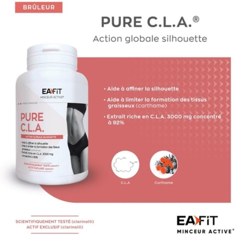 Eafit Pure CLA Highly Concentrated Formula 90 Capsules