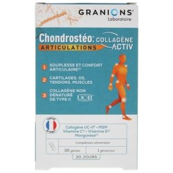 Granions Chondrosteo Joints Collagen Activ Dietary Supplement 30 Capsules