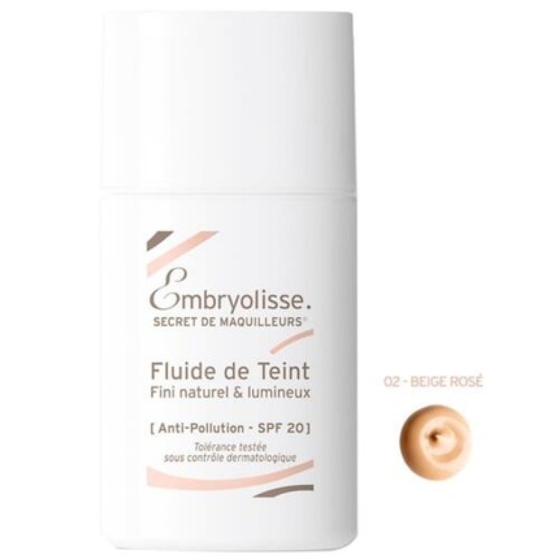 Embryolisse Fluid Color 02 Beige Rose 30ml