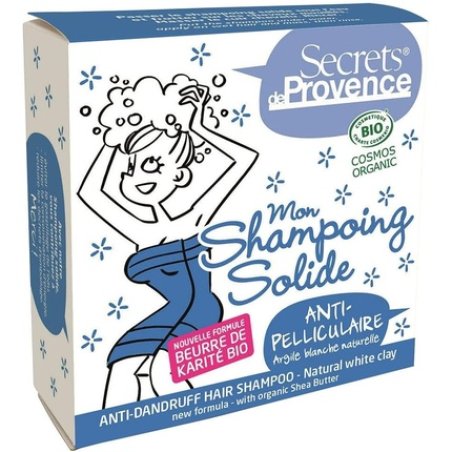 Secrets de Provence Solid Anti-Dandruff Shampoo 85g