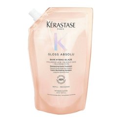 Kerastase Gloss Absolu Bain Hydra-Glaze Refill 500ml - Professional Hair Care