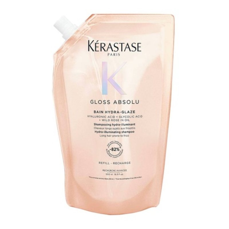 Kerastase Gloss Absolu Bain Hydra-Glaze Refill 500ml - Professional Hair Care