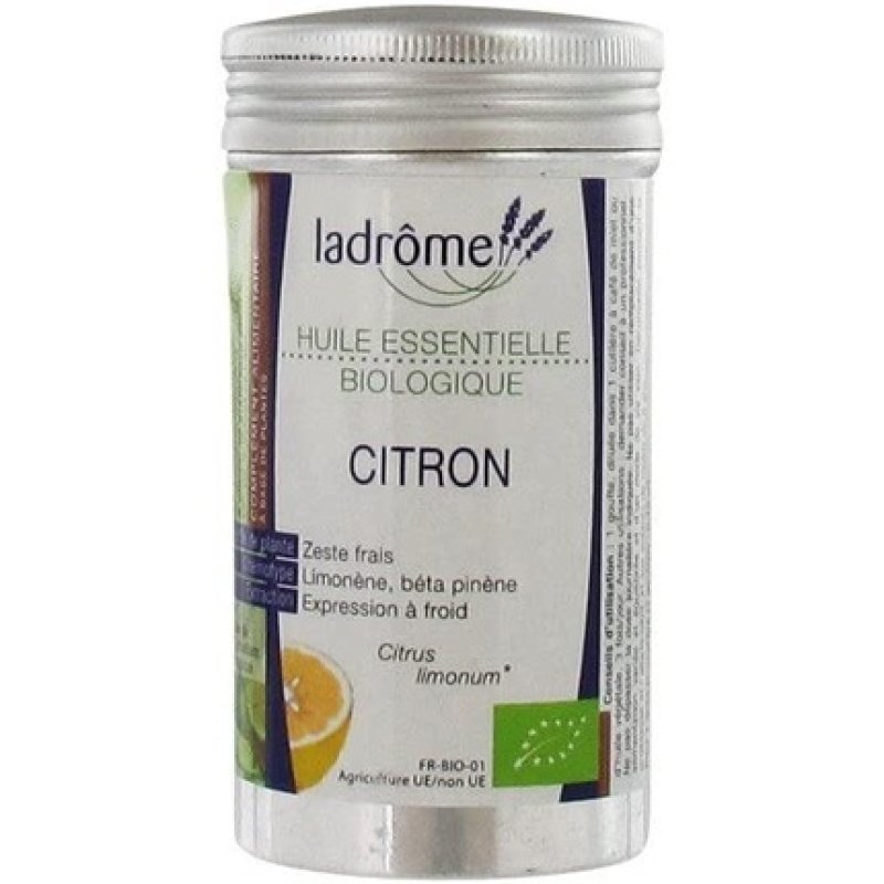 Ladrôme Organic Lemon Essential Oil 10ml