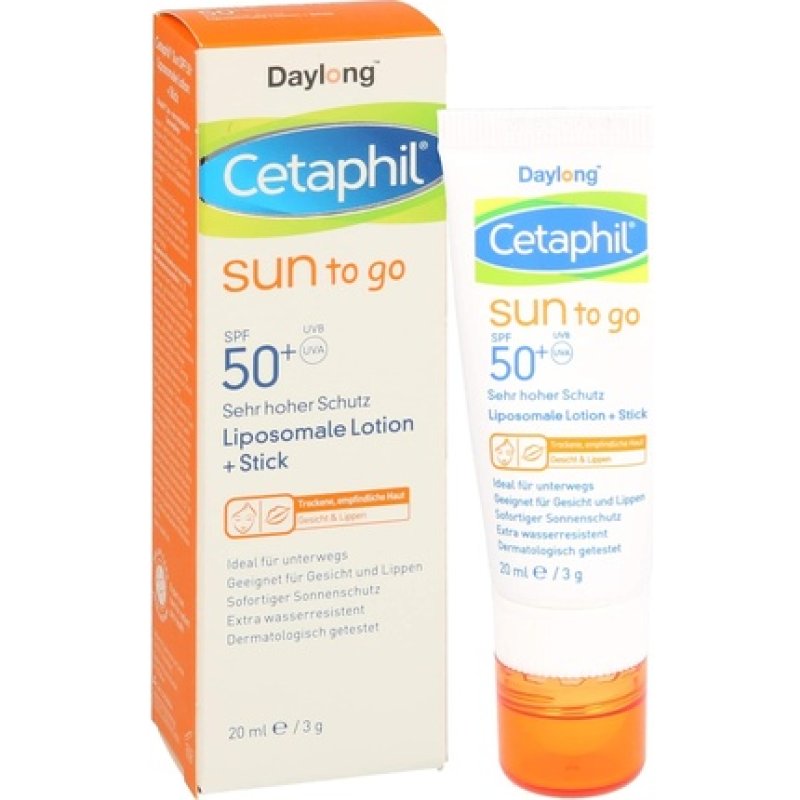 Cetaphil Daylong Sun to Go Liposomal Lotion Stick SPF 50 20ml Solution