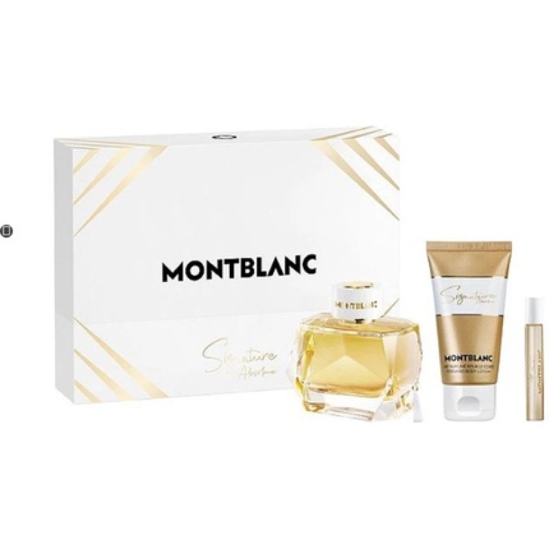 Montblanc Signature Absolute Eau De Parfum - 90ml, Body Lotion - 100ml, 75ml
