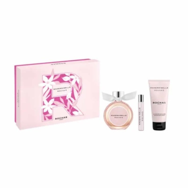 Rochas Mademoiselle Rochas Eau De Parfum Spray 90ml Set 3 Pieces