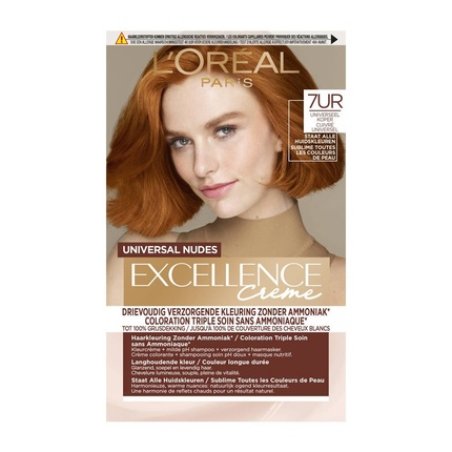 L'Oreal Paris Universal Nudes Permanent Hair Color - 7ur Copper Red