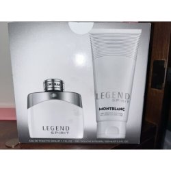 MONTBLANC Legend Spirit EDT Spray 1.7oz & All-Over Shower Gel 3.3oz NIB