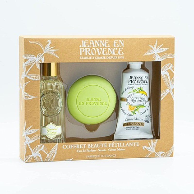 Jeanne En Provence - Sparkling Beauty Box - Citrus Verbena - Eau De