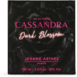 Jeanne Arthes Cassandra Dark Blossom Eau de Parfum for Women Made in France 100ml
