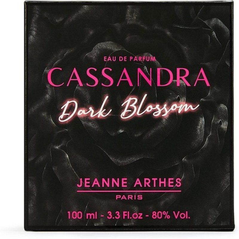 Jeanne Arthes Cassandra Dark Blossom Eau de Parfum for Women Made in France 100ml