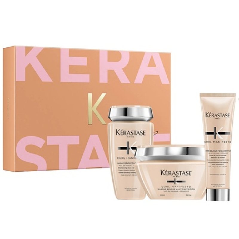 Bain Hydratation Shampoo 250 ml Masque Beurre Haute Mask 200 ml Fondamentale Leave-In 150 ml