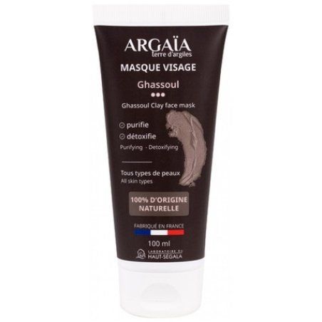 Argaia Ghassoul Face Mask 100ml - Purifies All Skin Types