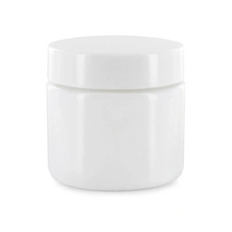 Pbi Opaline White Glass Pot 50ml