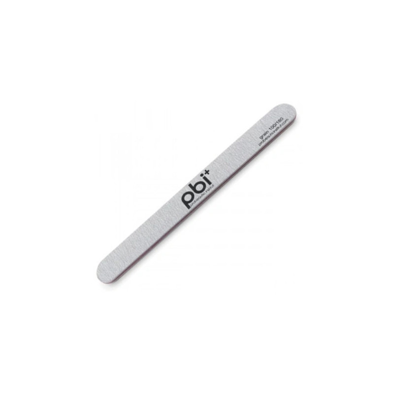 Pbi Straight File 100/180 For Nail Care