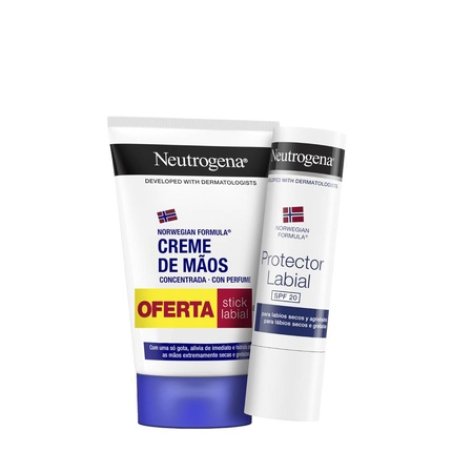 Neutrogena Norwegian Formula Concentrated Hand Cream 50ml Free Lip Balm