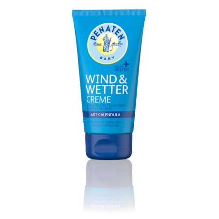 Penaten Baby Little Helper Wind & Weather Cream 75ml Rich Moisturising Cream with Calendula for Sensitive Skin