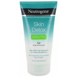 Neutrogena Skin Detox Purifying 2-In-1 Clay Mask 150ml