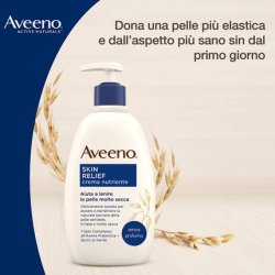Aveeno Skin Relief Soothing Moisturizing Cream for Dry to Very Dry Skin Fragrance-Free 500ml