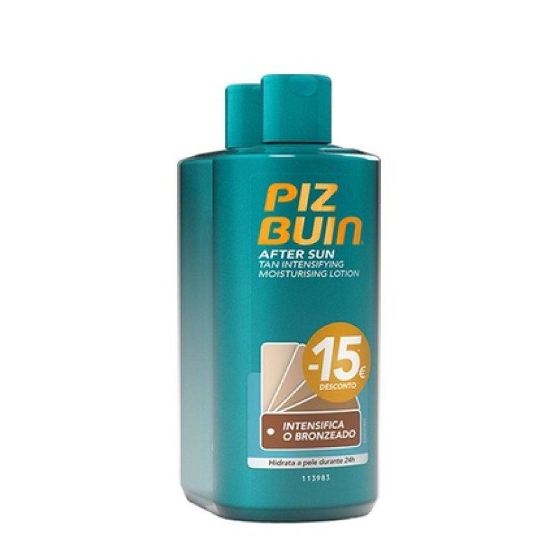 Piz Buin After Sun Tanning Intensifier Lotion 2x200ml