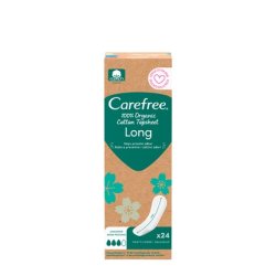 Carefree Organic Long Daily Pads 24 Units