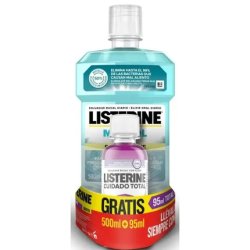 Listerine Mouthwash 500ml Menthol 95ml Total Care