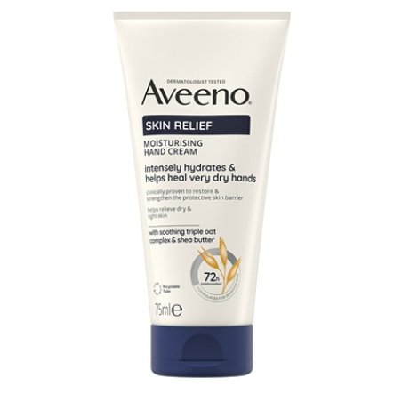 Aveeno Moisturising Hand Cream Skin Relief 75 Ml
