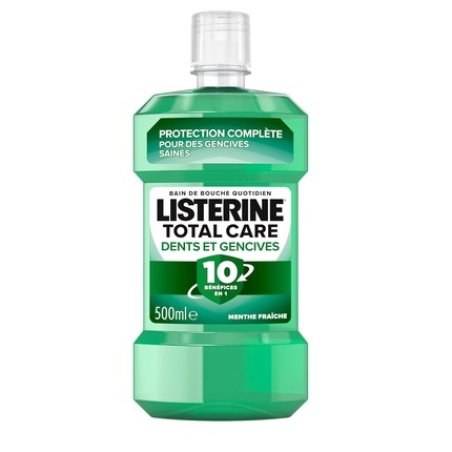 Listerine Total Care Tooth and Gum Bath 500ml Bottle
