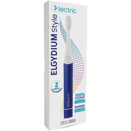 Elgydium Style Electric Toothbrush Navy Blue