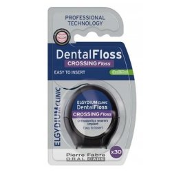 Elgydium Clinic Dental Floss Crossing For Orthodontic Appliances And Implants - 1 Piece