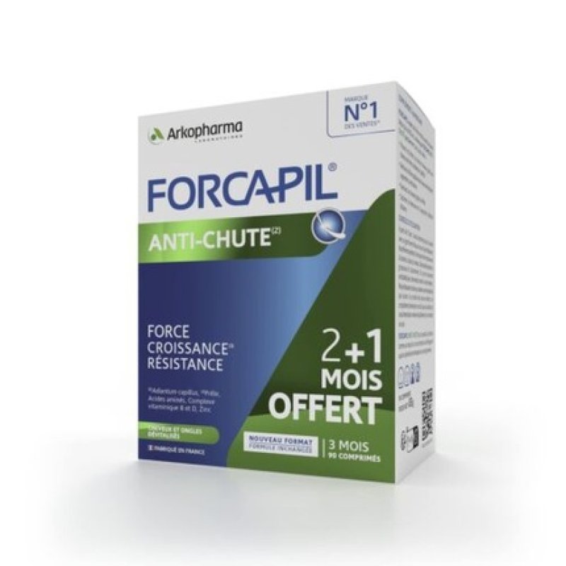 FORCAPIL® Anti-chute - 2 mois 1 mois OFFERT
