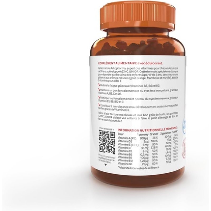 AZINC® Junior Gummies - 60 gummies