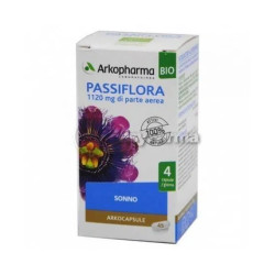 Arkopharma Bio Passiflora 11200 Mg Di Parte Aerea 45 Arkocapsule - Herbal Supplement