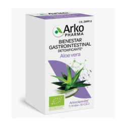 Arkopharma Organic Aloe Vera 30 Capsules - Herbal Dietary Supplement