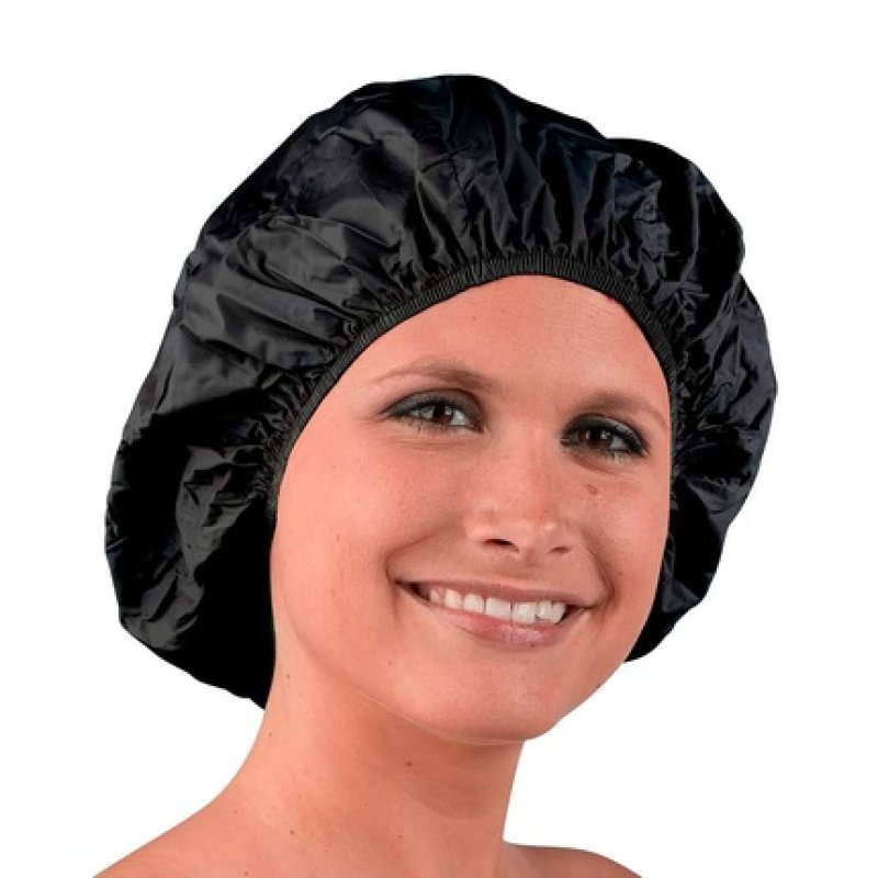 Cold Well Hood with Elastic Band Black