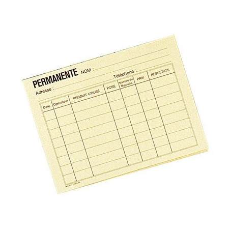 Sibel 50 Yellow Color And Perm Clips