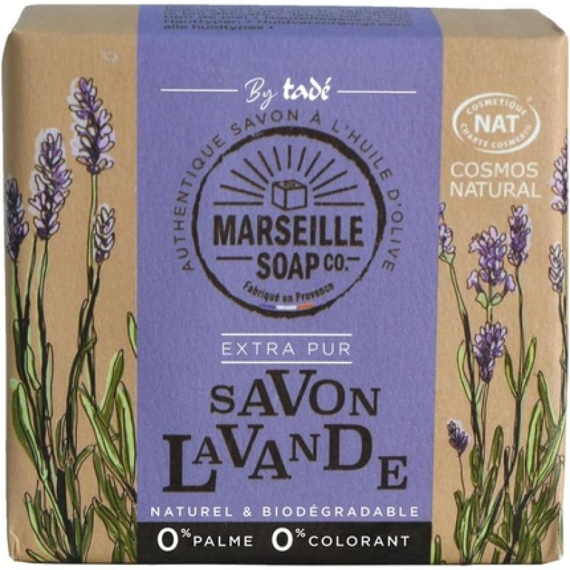 Tadé Lavender Marseille Soap 100g