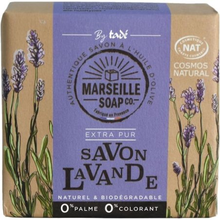 Tadé Lavender Marseille Soap 100g